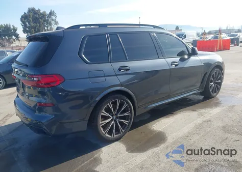 2020 BMW X7 M50I z USA, uszkodzony, nr VIN 5UXCX6C05L9B15217